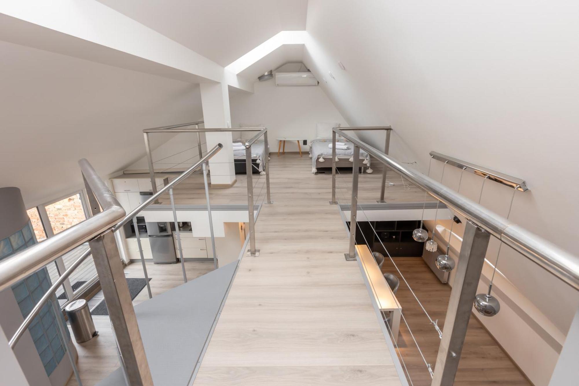 Penthouse Apartment With Terrace Riga Esterno foto
